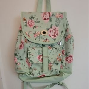 Floral Backpack